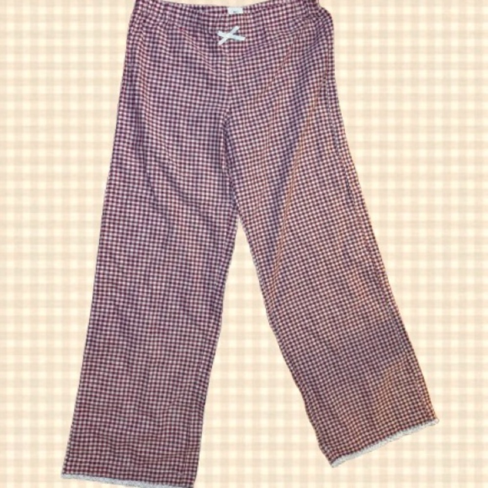 Handmade Coquette Gingham Pants